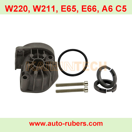 W220-W211-E65-E66-A6-C5-Compressor Cylinder Head Repair for AUDI A6 C5 ALLROAD A8 D3 W220,Air-Suspension-Compressor-Screw-bolts-for-Gas-Spring-Pump-Cylinder-head-and-Seal-O-rings