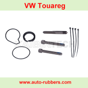 Volkswagen VW Touareg airmatic compressor pump Repair kits seal ring cylinder head screw bolts ptpe seal rings piston rings rubber o ring