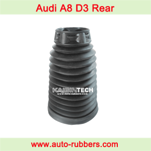 udi A8 D3 rear Left Right air bag Spring Strut Assembly part Rubber Bellow Dust Boot.