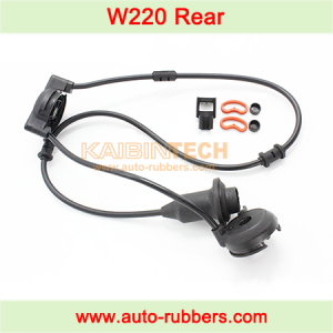 W220 rear shock absorber Air Suspension repair kits electric cable Air Spring fix kits dashpot line harness