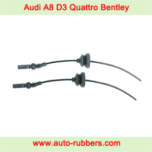 Audi A8 D3 4E (2002-2010) Quattro Bentley VW Phaeton front shock absorber Air Suspension repair kits, electric cable