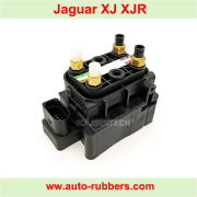 Solenoid Valve Block for Jaguar XJ XJR Air Suspension Compressor