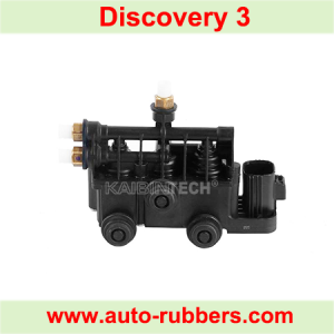 air Suspension Pump Solenoid Valve Block For Land Rover Discovery 3 4 LR4 LR4