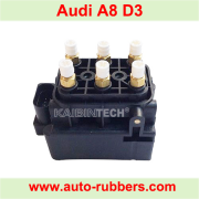 Solenoid Valve Block for Audi A6 4F2, C6, A8 4E, C5 & Allroad Air Suspension Compressor Pump