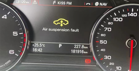 Mercedes Air suspension fault Airmatic spring problems and reason
